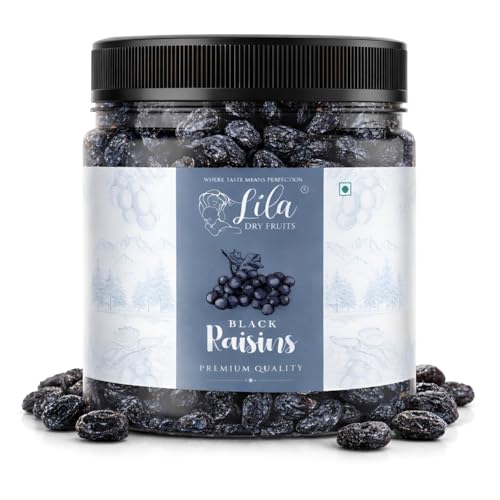 Image 1 of Pack of 1 for the product Lila Dry Fruits Kali Kismis - 250 gm | Seedless Afghani Black Raisins