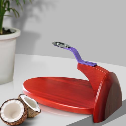 Image 1 of Default Title for the product Beidon Wooden Manual Coconut Scraper for Home