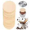 Image 1 of 400 for the product Supvox Coffee Filter Paper 51mm 400 Counts Unbleached Round for Moka Pot