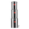 Image 1 of Default Title for the product Sumeet Stainless Steel Vertical CanistersUbha DabbaStorage Containers Set of 3Pcs (No. 12 To No. 14) (1.6 Ltr; 2.2Ltr; 2.9Ltr), Silver