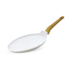 Image 1 of Forged Aluminium / 28 cm for the product BERGNER Naturally Forged Aluminum 28cm Pancake Pan/Dosa Tawa with Marble Non-Stick Coating