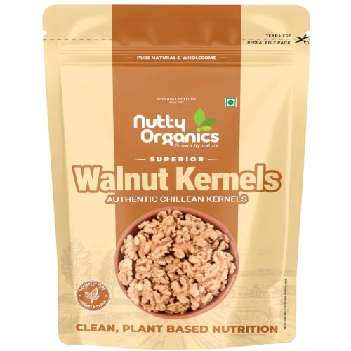 Image 1 of Default Title for the product NUTTY ORGANICS Dried Walnut 500 Gm