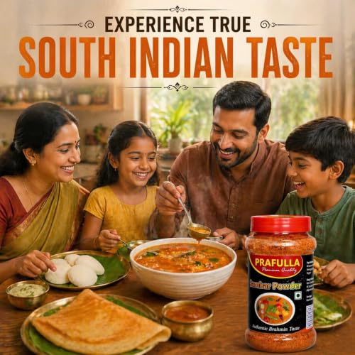 Image 7 of PRAFULLA Sambar Powder, Pack of 3, 250g each