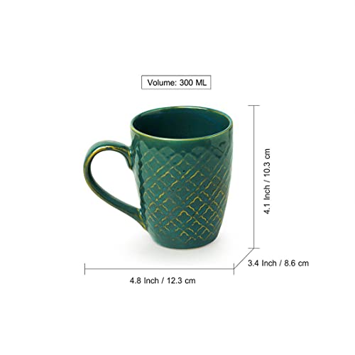 Image 6 of ExclusiveLane Ceramic Coffee Mugs Set of 6 300 ML