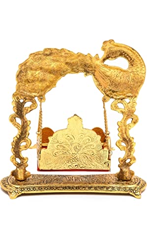 Image 5 of Labhcart Metal Laddu Gopal Jhula Palna for Laddu Gopal Ji