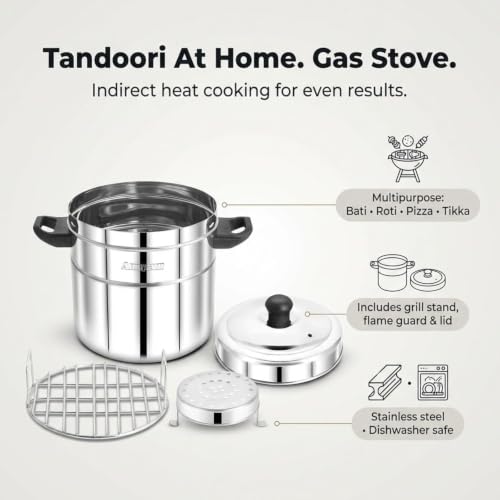 Image 5 of Expresso Stainless Steel Multipurpose Gas Tandoor Oven