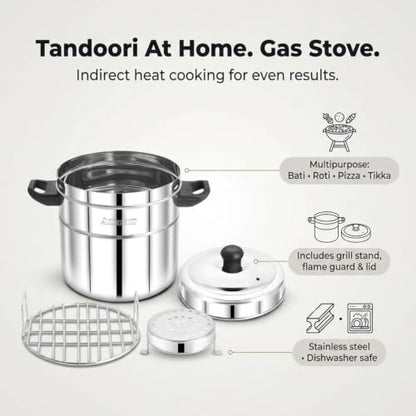 Image 5 of Expresso Stainless Steel Multipurpose Gas Tandoor Oven