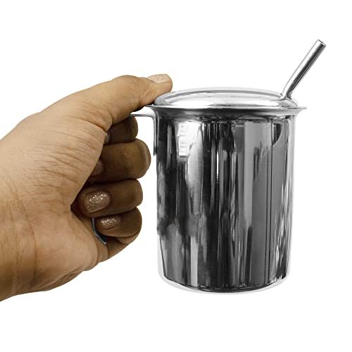 Image 5 of Spillbox Stainless Steel Tumbler with Straws for Toddlers New Born Babies, Toy for Kids, 200 ML