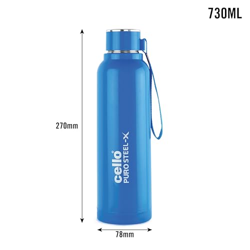 Image 6 of Cello Puro Steel-X Benz 900 Water Bottle 730 ml