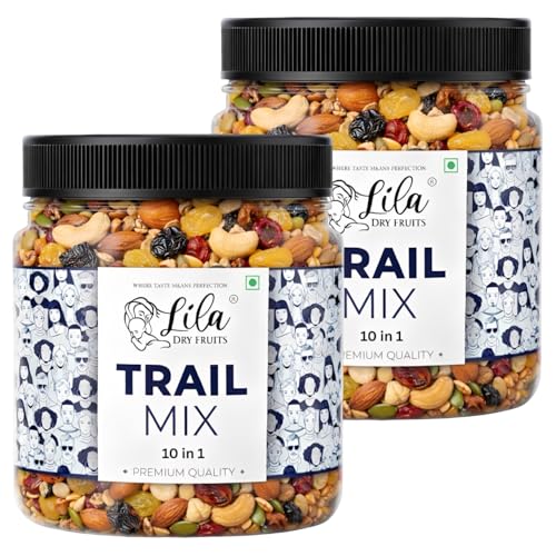 Image 1 of Pack of 1 for the product Lila Dry Fruits Premium Trail Mix - 1 kg (500g x 2)