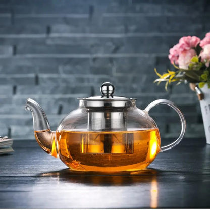 Image 6 of Jinelza Borosilicate Glass Teapot 650ML