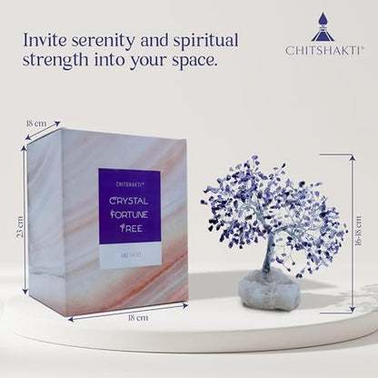 Image 3 of Chitshakti Amethyst Crystal Tree – 500 Beads