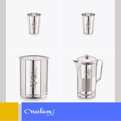 Image 8 of neelam Stainless Steel Dinner Set