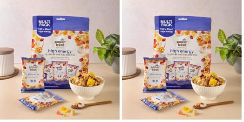 Image 2 of 300 gm (Pack of 2) for the product Paper Boat High Energy Dry Fruits & Nuts Trail Mix