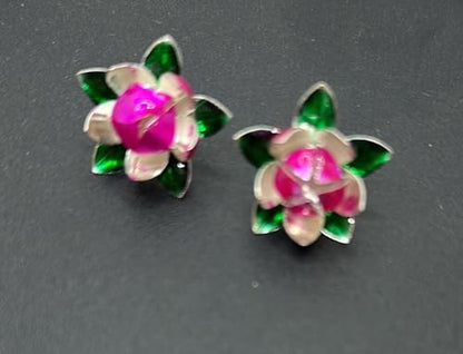 Image 2 of Dista Silvers Pink Lotus Flowers 9g Pack of 2