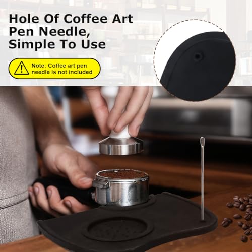 Image 3 of Supvox Silicone Coffee Tamper Mat for Espresso 17.5x12.5x0.6cm