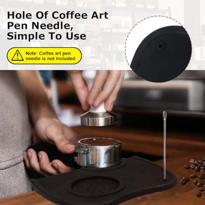Image 3 of Supvox Silicone Coffee Tamper Mat for Espresso 17.5x12.5x0.6cm