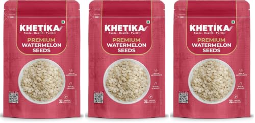 Image 3 of 200 g Pack of 3 for the product KHETIKA Watermelon Seeds