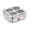 Image 1 of Default Title for the product AVIAS 4-in-1 Stainless Steel Masala/Spice Box