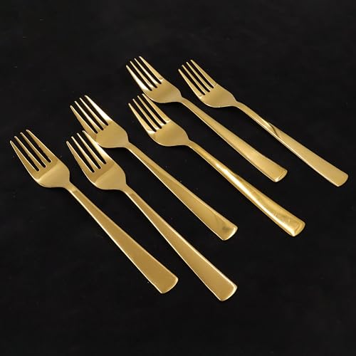 Image 1 of Default Title for the product Putrika Spillbox Traditional Stainless Steel Gold Fork 14cm