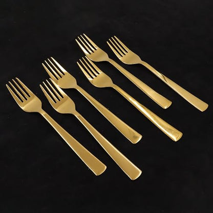 Image 1 of Default Title for the product Putrika Spillbox Traditional Stainless Steel Gold Fork 14cm