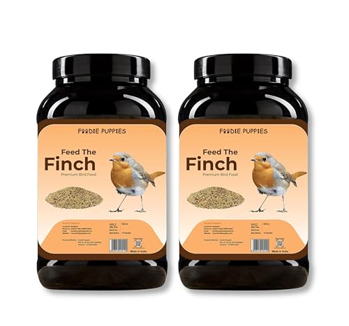 Image 6 of Container - Finch Food, 2Kg for the product Foodie Puppies Bird Food for Finches, Sparrow, Pigeon & All Wild Birds
