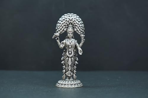Image 2 of Dista Silvers Antique Vasavi Devi Standing Big 60.70G