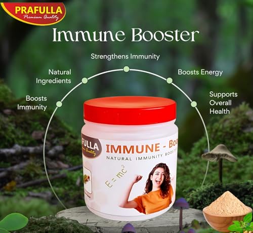 Image 4 of PRAFULLA Immune Natural Herbal Tea With Jaggery, 200g
