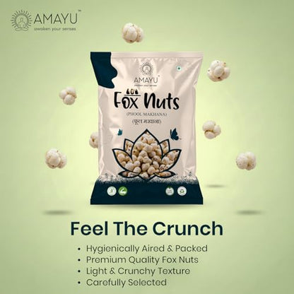 Image 6 of AMAYU Fox Nuts (Phool Makhana) 100g