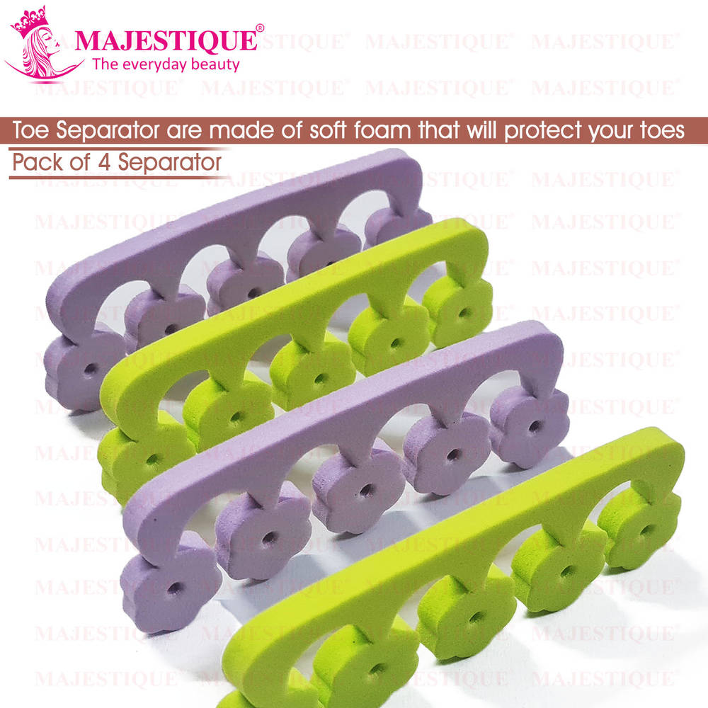 Image 6 of Majestique Foot Finger Separator - Premium Pedicure Tool Kit
