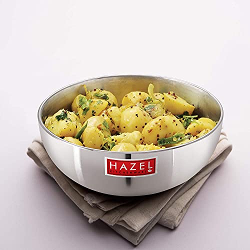 Image 11 of Aluminium (Without Lid) / 5 Litres for the product HAZEL Aluminium Kadhai Cookware Tasra
