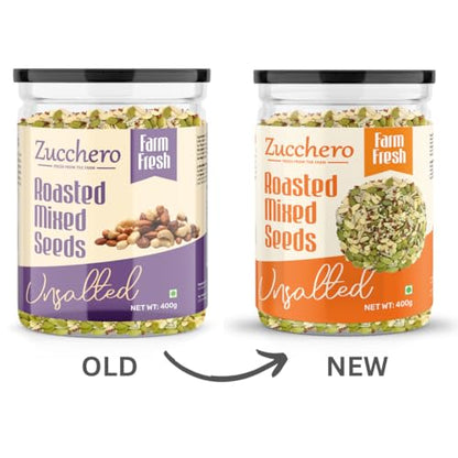 Image 3 of Zucchero Roasted Premium Mixed Seeds, Unsalted, 400G