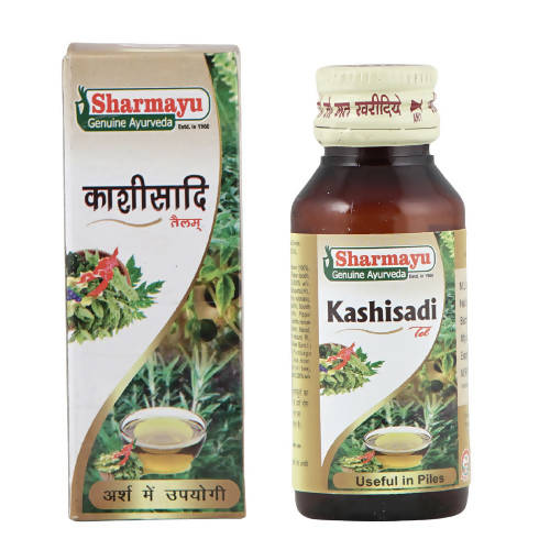 Image 1 of 50 ml / Pack of 1 for the product Sharmayu Ayurveda Kashisadi Tel