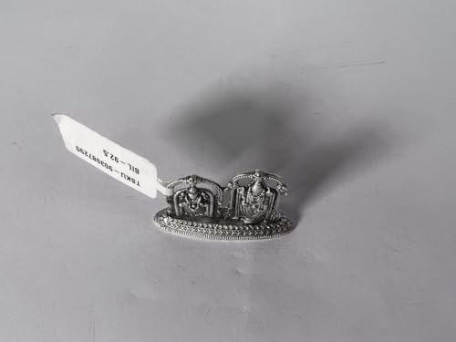 Image 3 of Dista Silvers Balaji and Padmavathi Antique Idol 7.05g