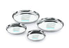 Image 1 of Default Title for the product neelam Stainless Steel J.K Khumcha Thali Set of 4, 18 cm