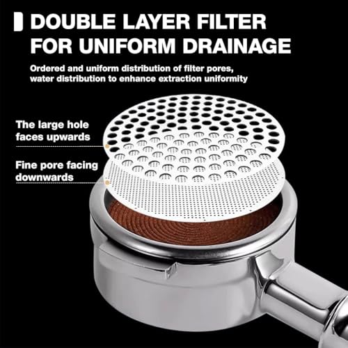 Image 5 of Supvox Puck Screen 51mm for Coffee Portafilter Magnetic Pickup Filter Disk