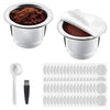 Image 1 of Default Title for the product Supvox Reusable Stainless Steel Coffee Pods Pack of 2