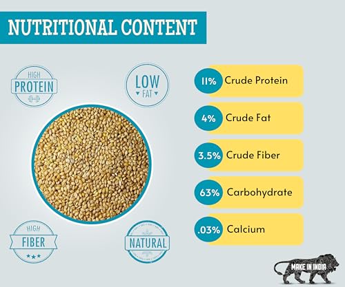 Image 3 of Foodie Puppies Foxtail Millet Kangni Seeds Bird Food - 3Kg