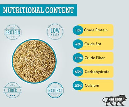 Image 3 of Foodie Puppies Foxtail Millet Kangni Seeds Bird Food - 3Kg