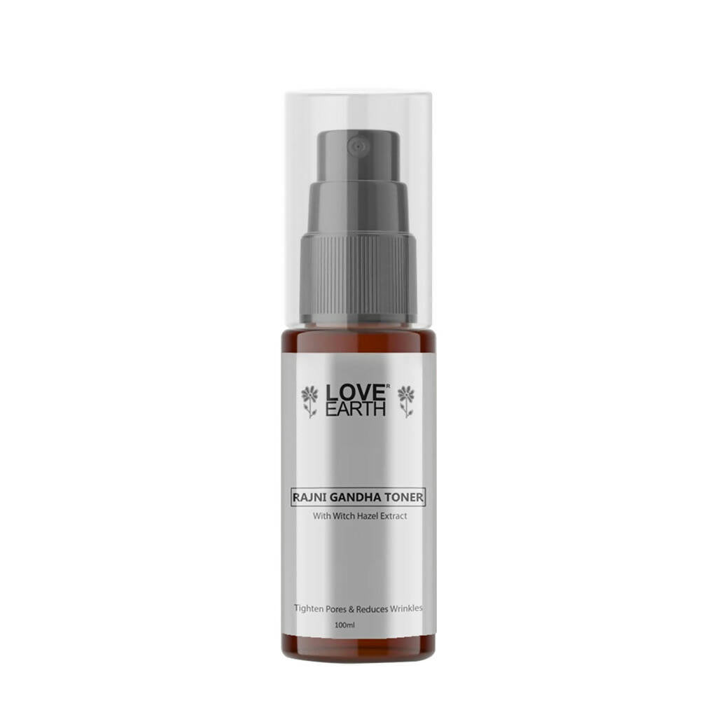 Image 1 of 100 ml / Pack of 1 for the product Love Earth Rajni Gandha Toner Face Mist