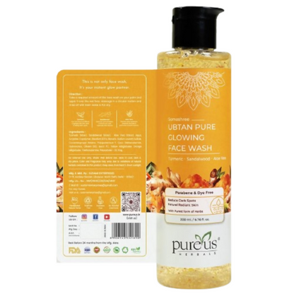 Image 2 of Pureus Herbals Somashree Ubtan Face Wash