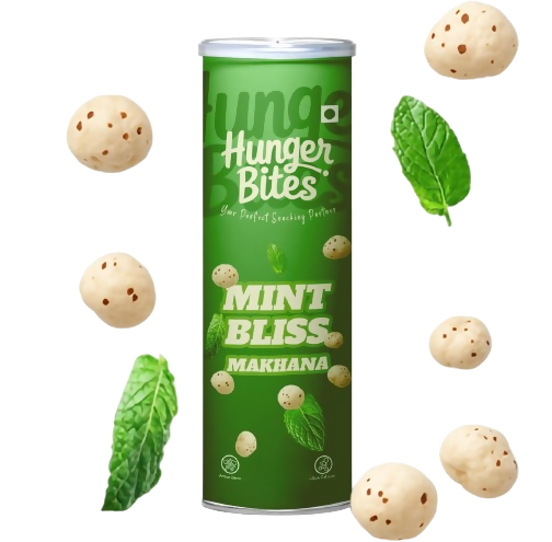 Image 3 of 90 gm / Pack of 1 for the product Hunger Bites Mint Bliss Makhana