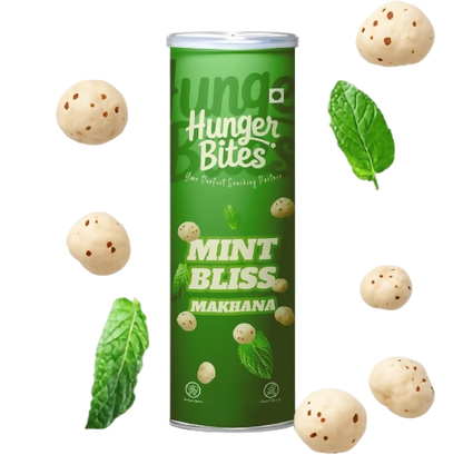 Image 3 of 90 gm / Pack of 1 for the product Hunger Bites Mint Bliss Makhana