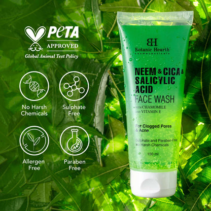 Image 6 of Botanic Hearth Neem, Cica & Salicylic Acid Cleanser Face Wash