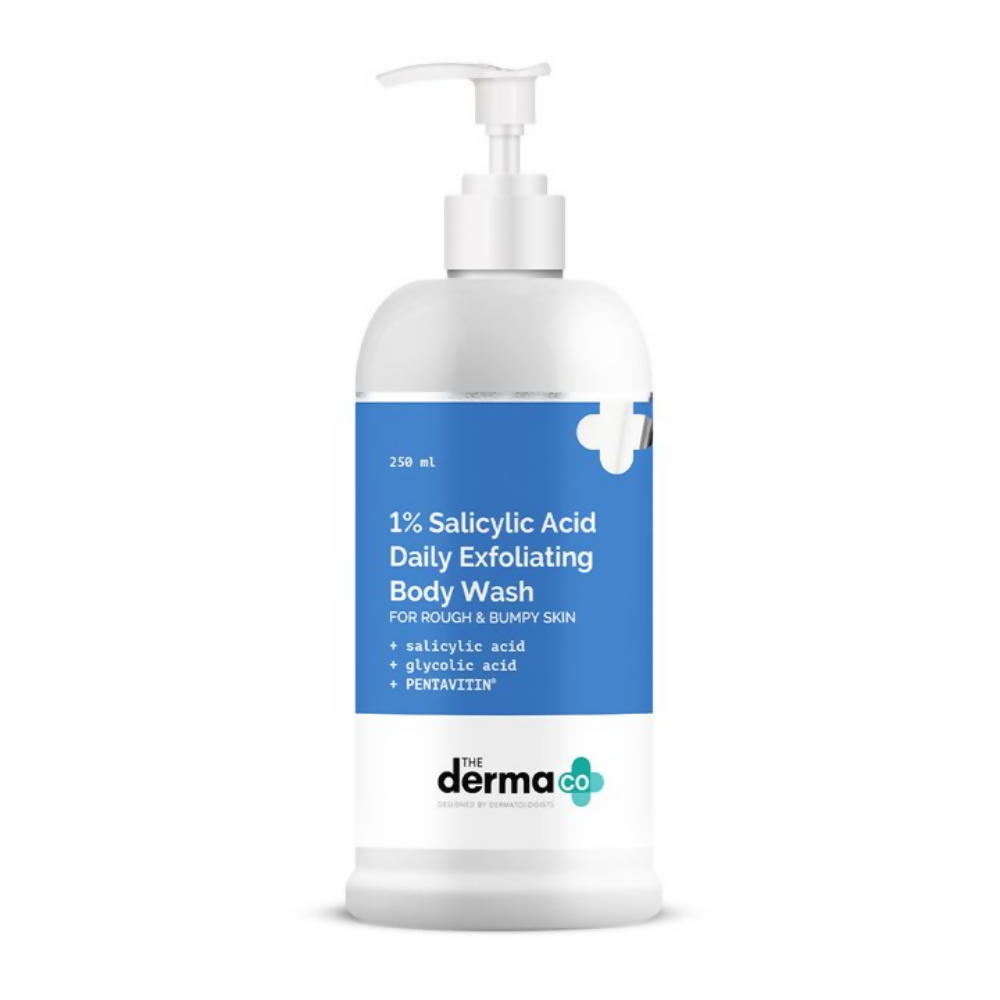 Image 1 of The Derma Co 1% Salicylic Acid Daily Exfoliating Body Wash