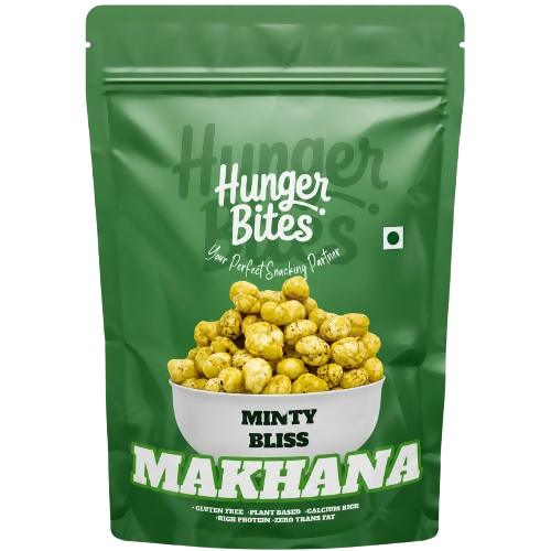 Image 1 of 60 gm / Pack of 1 for the product Hunger Bites Mint Bliss Makhana