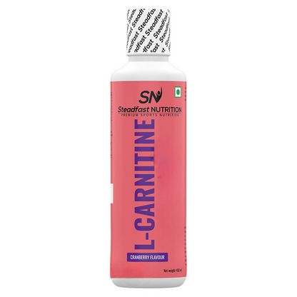 Image 1 of 450 ml for the product Steadfast Nutrition L-Carnitine Liquid - Cranberry Flavour