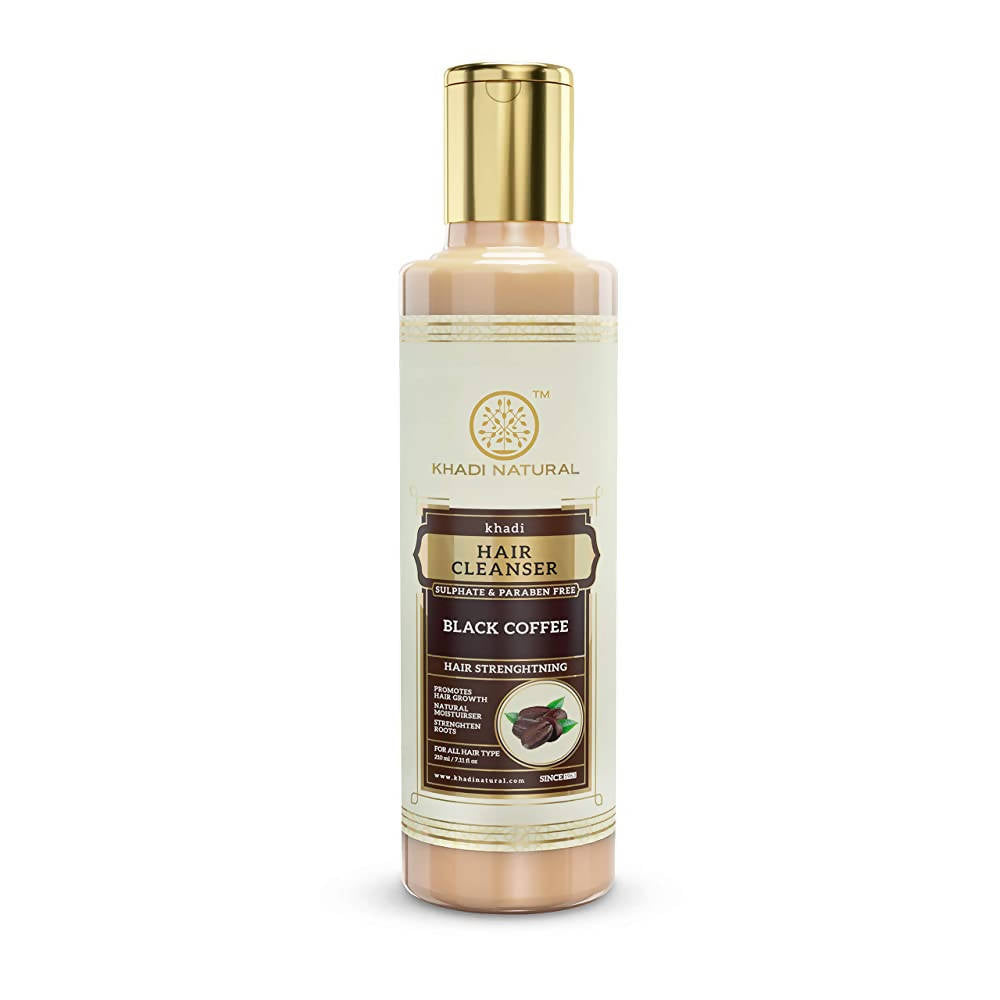 Image 1 of 210 ml for the product Khadi Natural Black Coffee Hair Cleanser