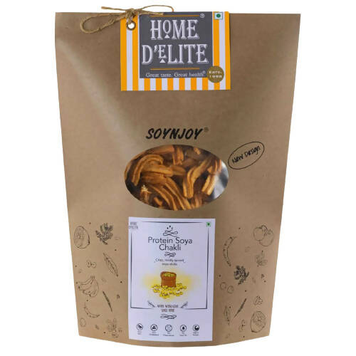 Image 1 of 120 gm / Pack of 1 for the product Home D'elite Protein Soya Chakli