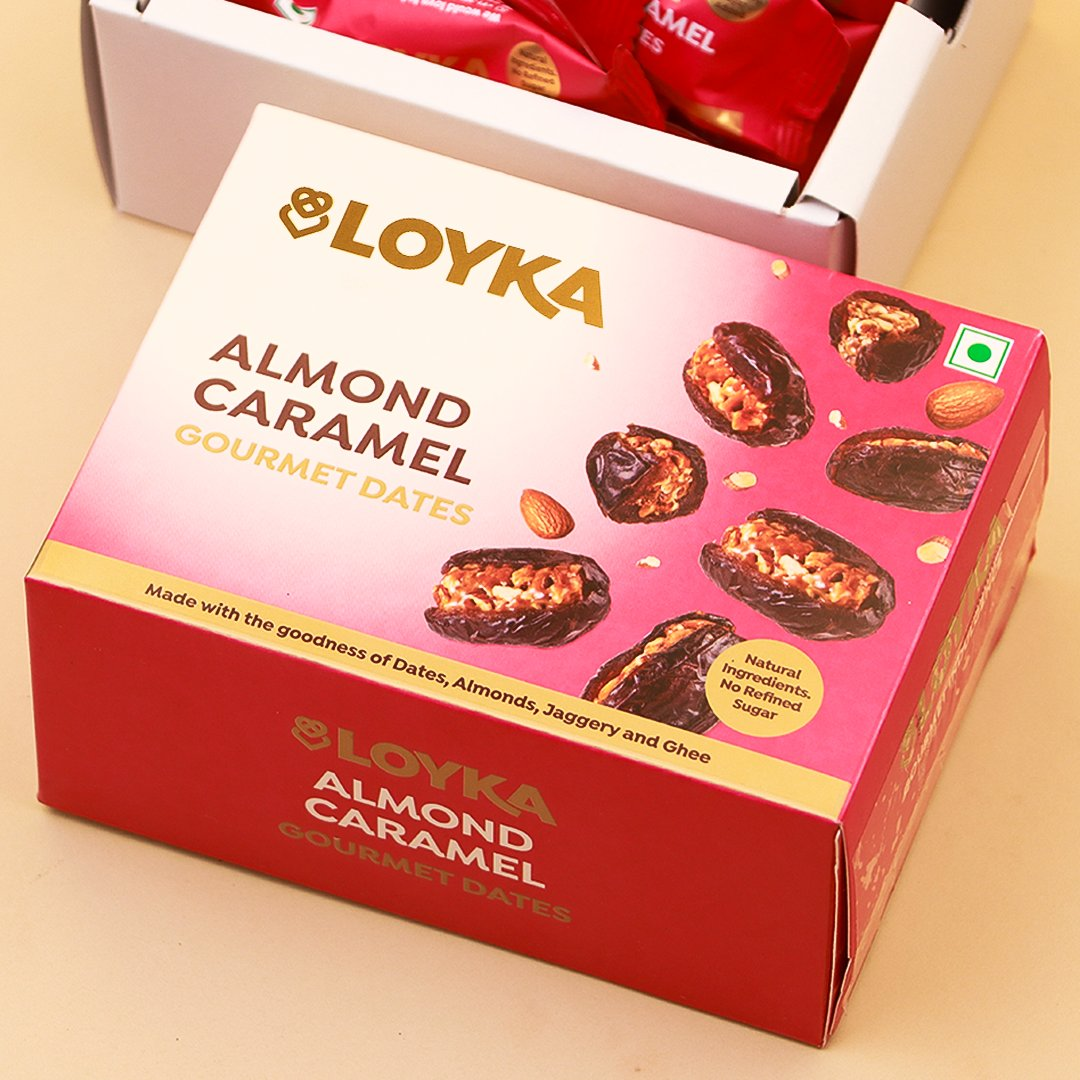 Image 6 of Loyka Almond Caramel Gourmet Dates Box